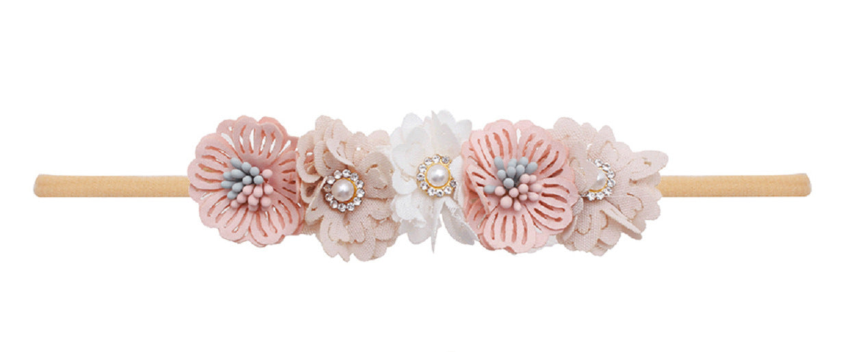 Cute Baby Full Moon Hair Band