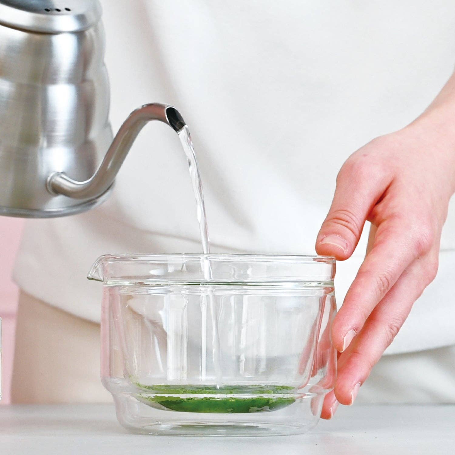 Hario - Double-Walled Matcha Bowl 300mL - Green