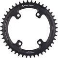 Wolf Tooth Shimano 110 Asymmetric BCD Chainring - 44t 110 Asymmetric BCD 4-Bolt Drop-Stop ST For Shimano GRX Cranks BLK