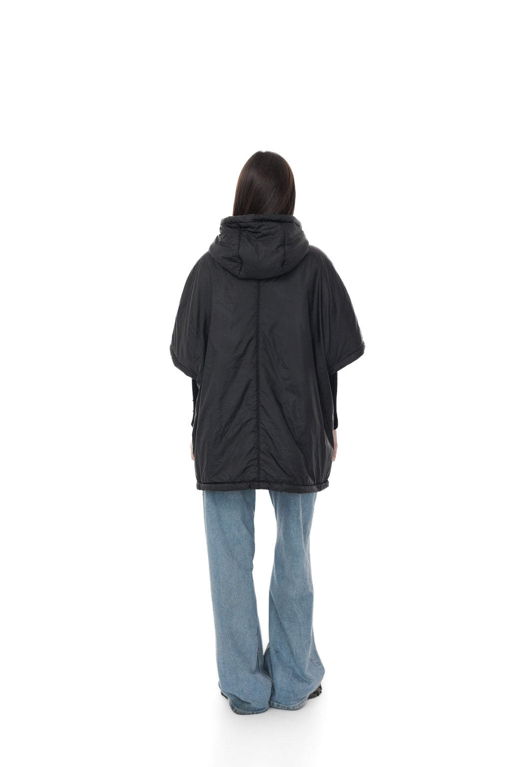 Hooded Vest in Black