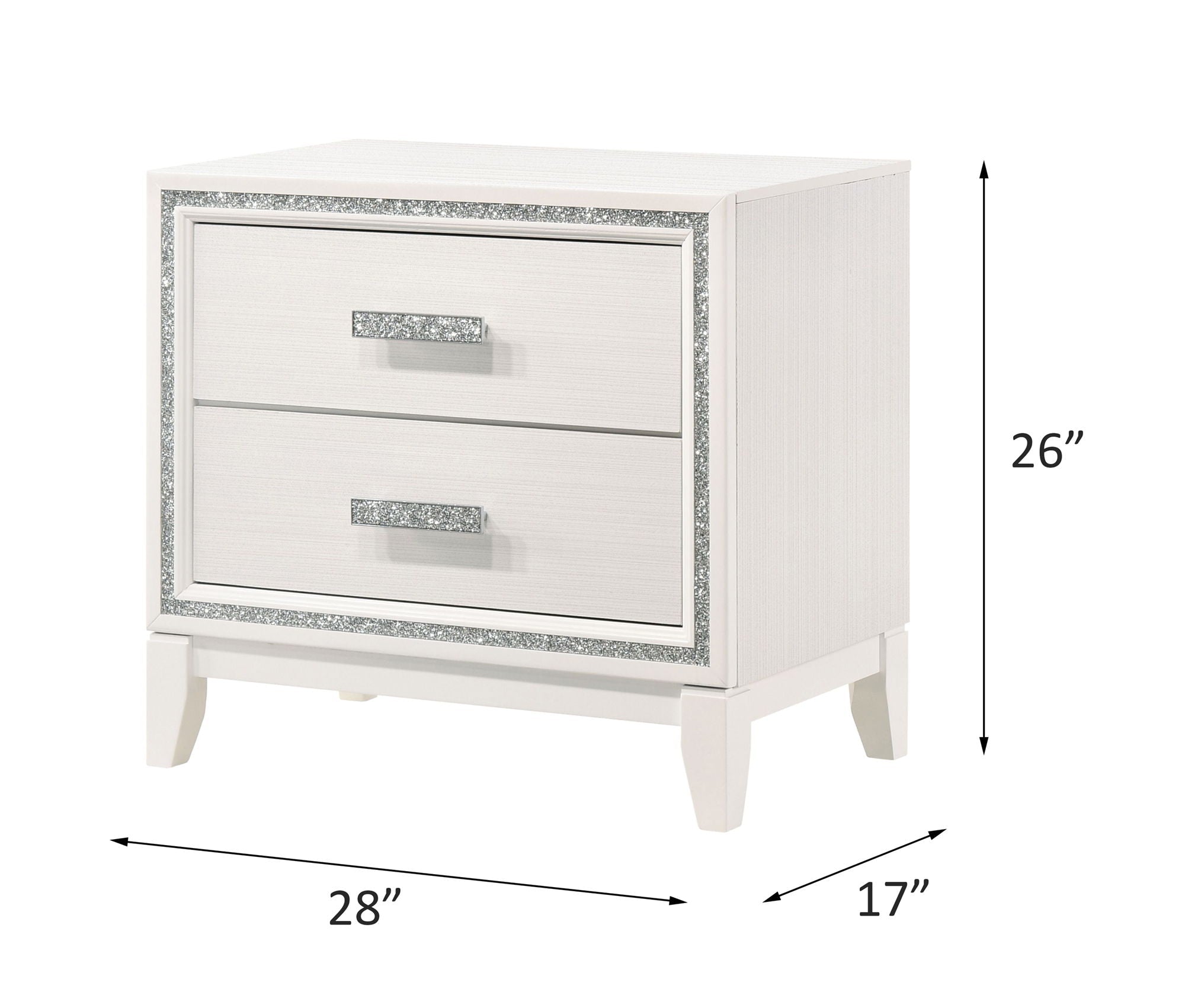 Haiden - Weathered Nightstand