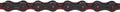 KMC DLC 10 Chain - 10-Speed 116 Links Black/Red