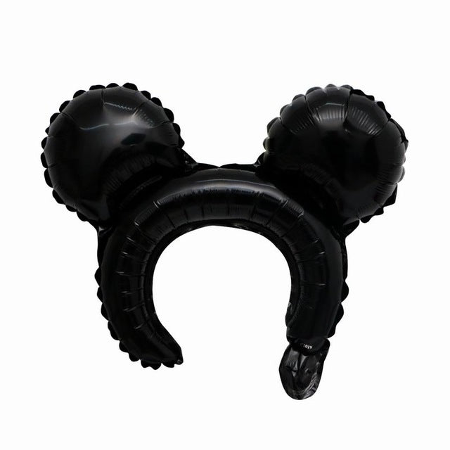 Aluminum film balloon push mobile headdress