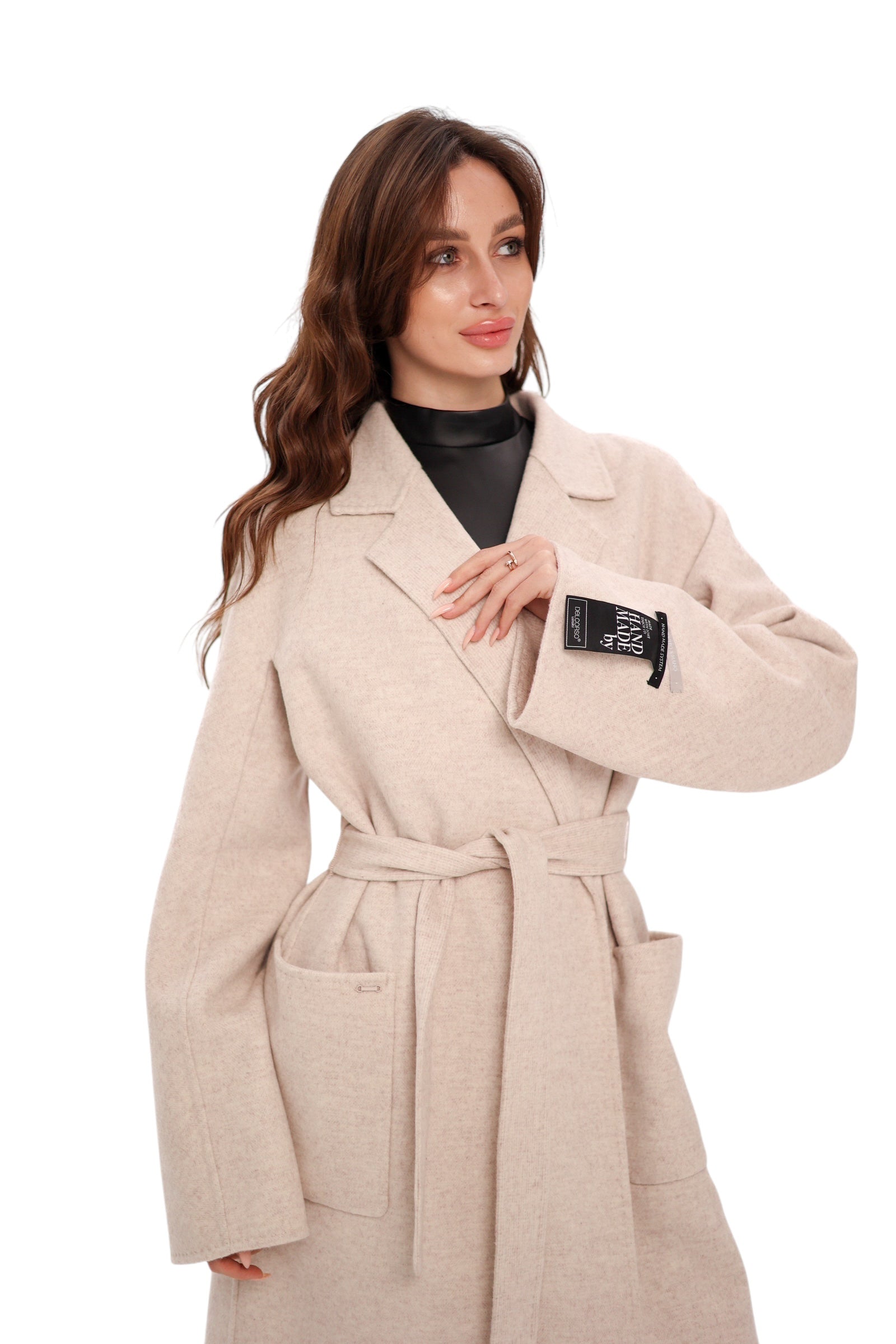 Mia Premium 85% Wool Cashmere Coat