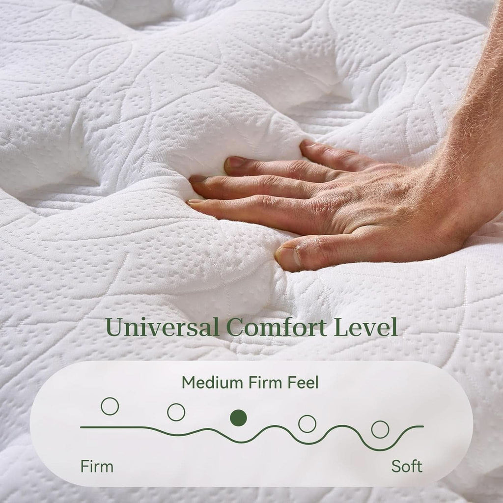 Queen 12 Inch Orthopedic Support Memory Foam Mattress