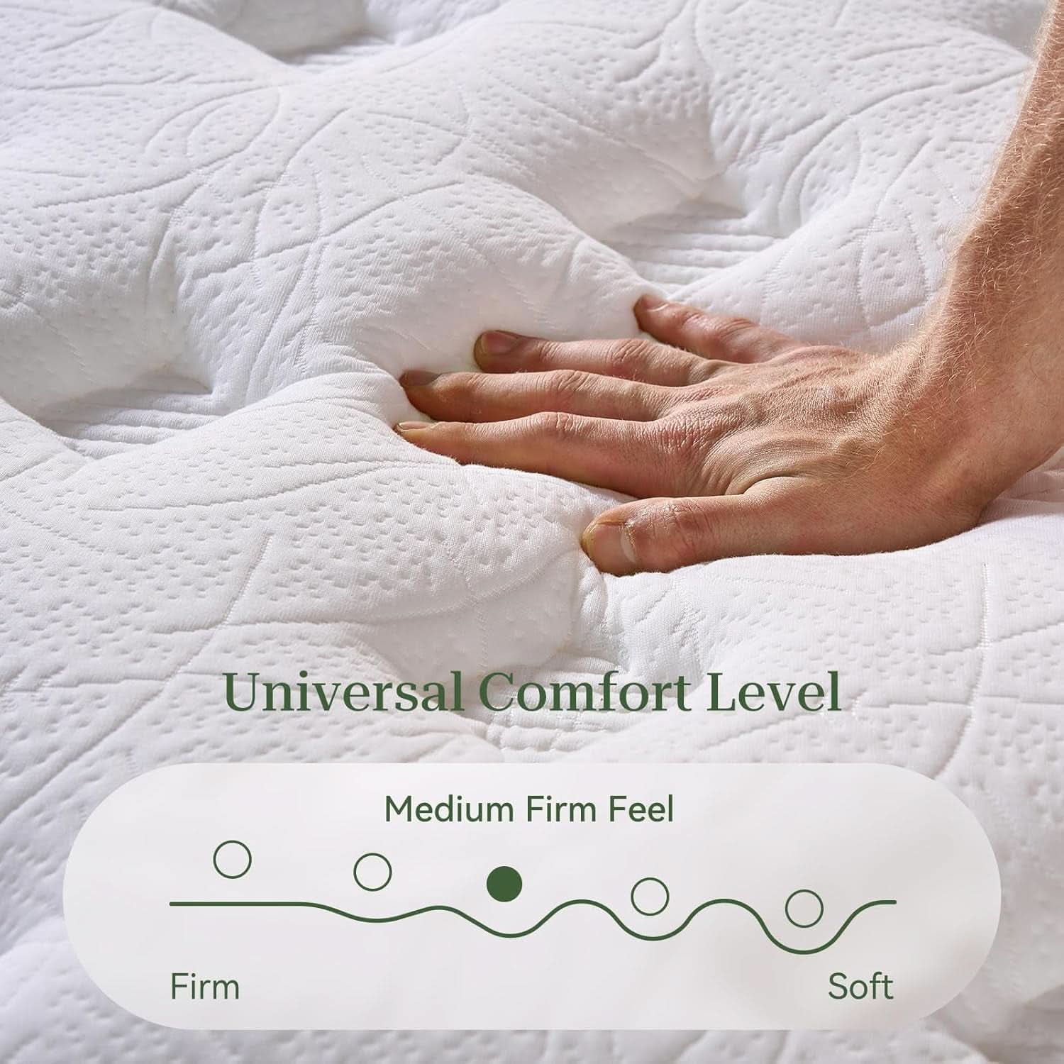 Queen 12 Inch Orthopedic Support Memory Foam Mattress