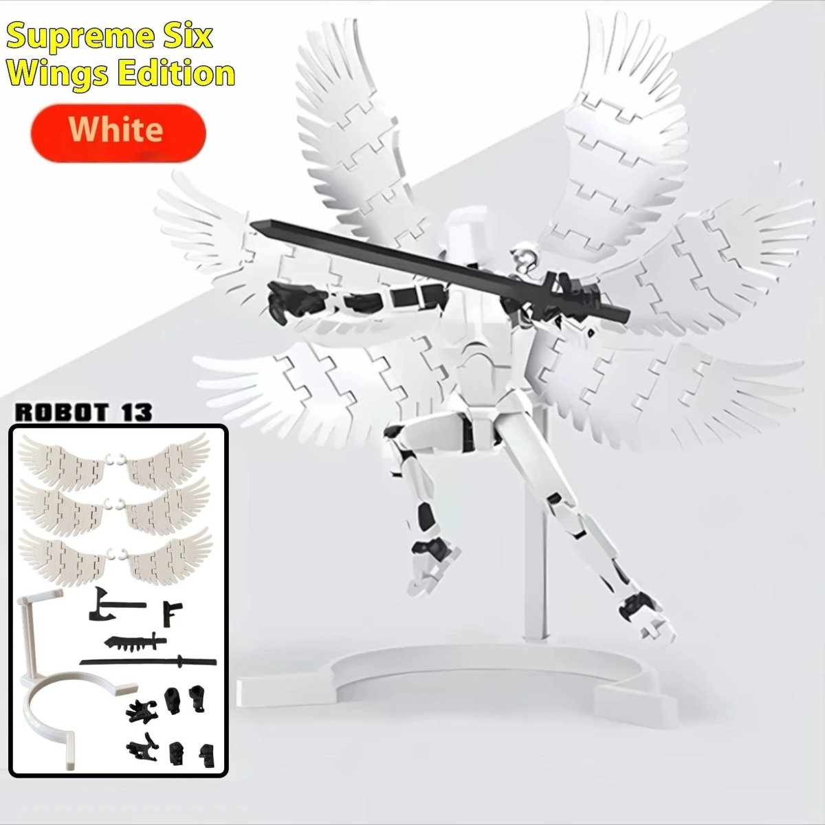Multi-Jointed Shapeshift Robot - 3D Printed Action Model Toy