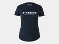 Trek Original Logo Tee Women Medium Navy Shirt