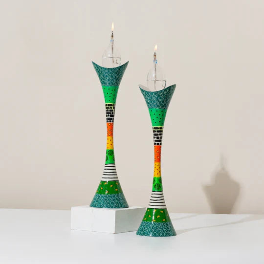 Luxury Handcrafted Candle Holders – Premium Curved Series