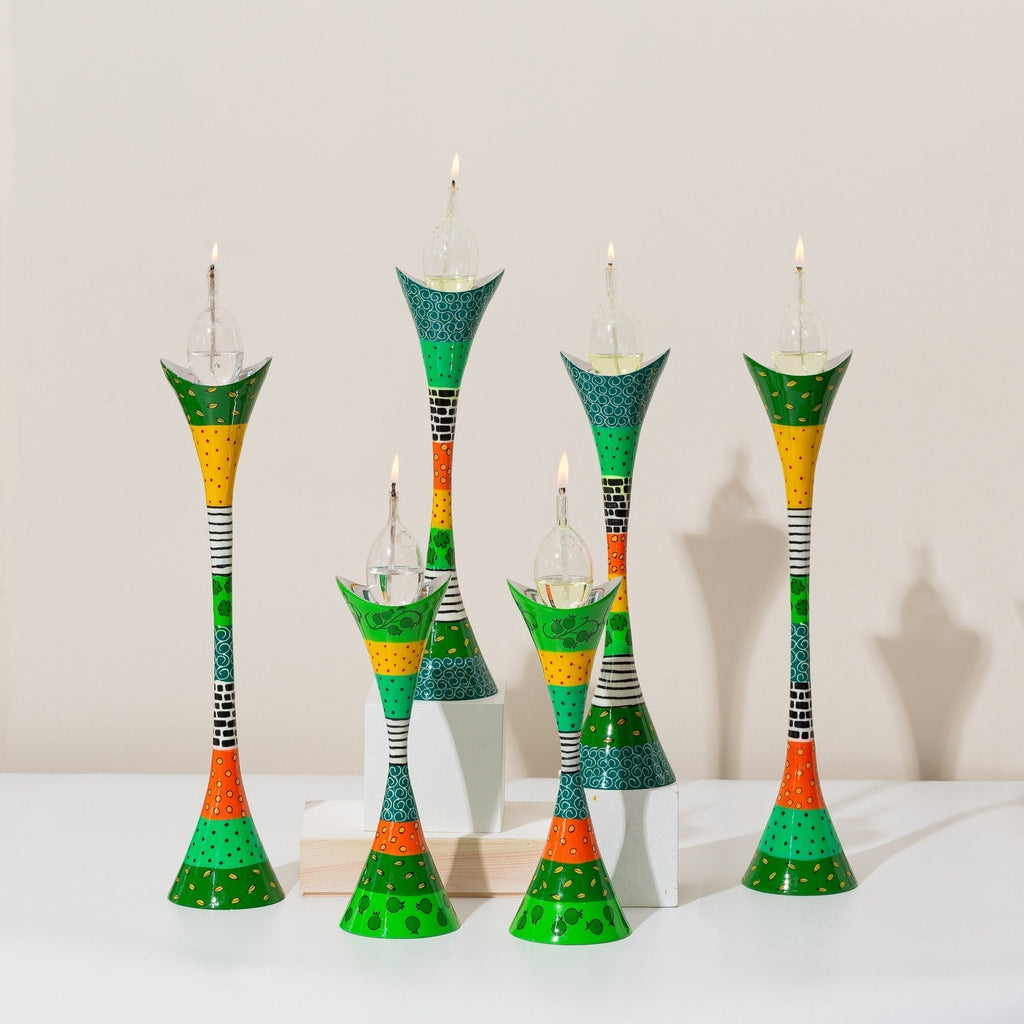Elegant Handcrafted Candle Holders – Premium Curved Series