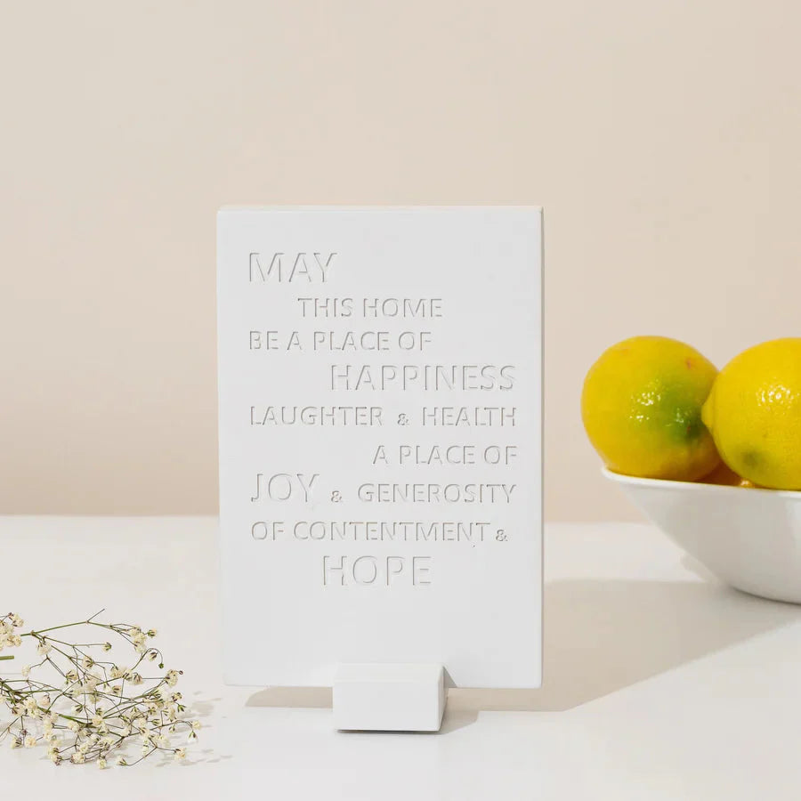Luxury Home Blessing Decor – Concrete Series