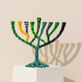 Handcrafted Aluminum Menorah - The Wild Tree Series