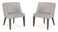Kavanaugh - Upholstered Host Side Chair (Set of 2) - Gray