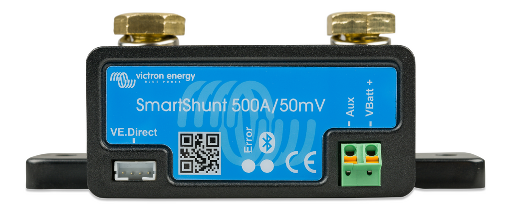 Victron SHU050150050 SmartShunt 500A Battery Monitor  IP21 Smart Shunt Bluetooth