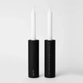 Personalized Shabbat Candlesticks – Aura Series
