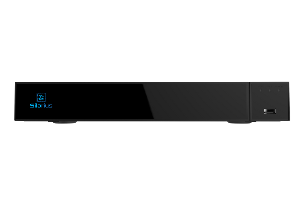 Silarius Pro Series SIL-NVR16CHPOE 25CH total, 16-Channels 4K POE NVR Gigabit, NVR, NO HDD