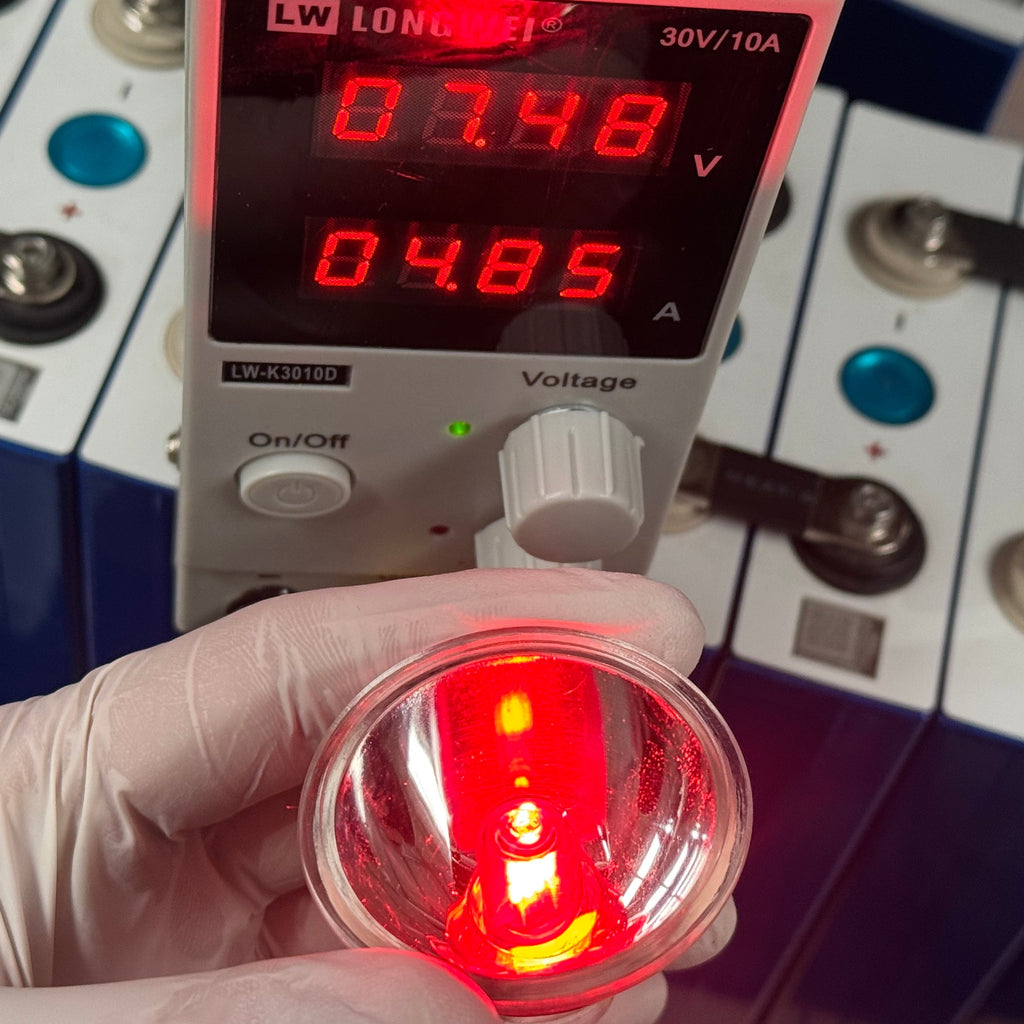 12V - 24V Miniature Infrared / Red Light MR16 Halogen Lamp