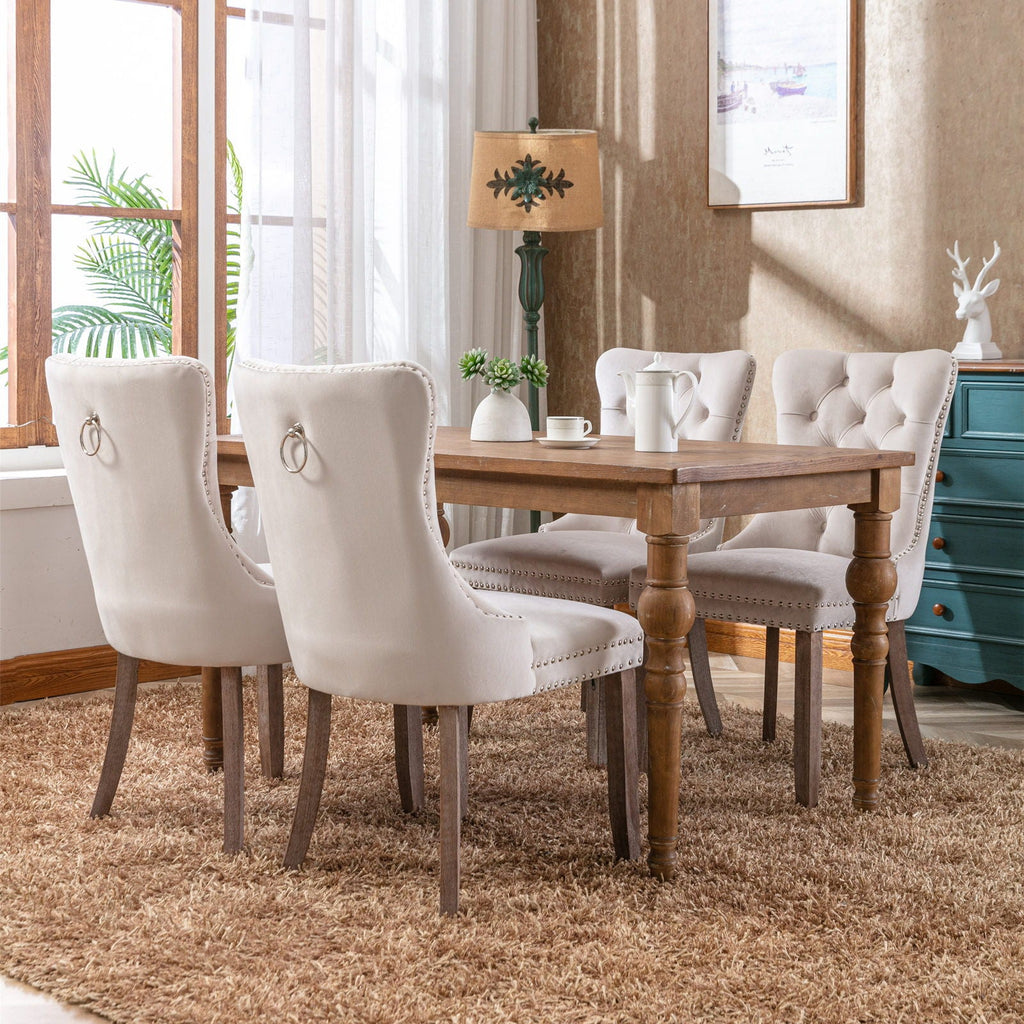 Nikki - High-End Tufted Dining Chair (Set of 2)