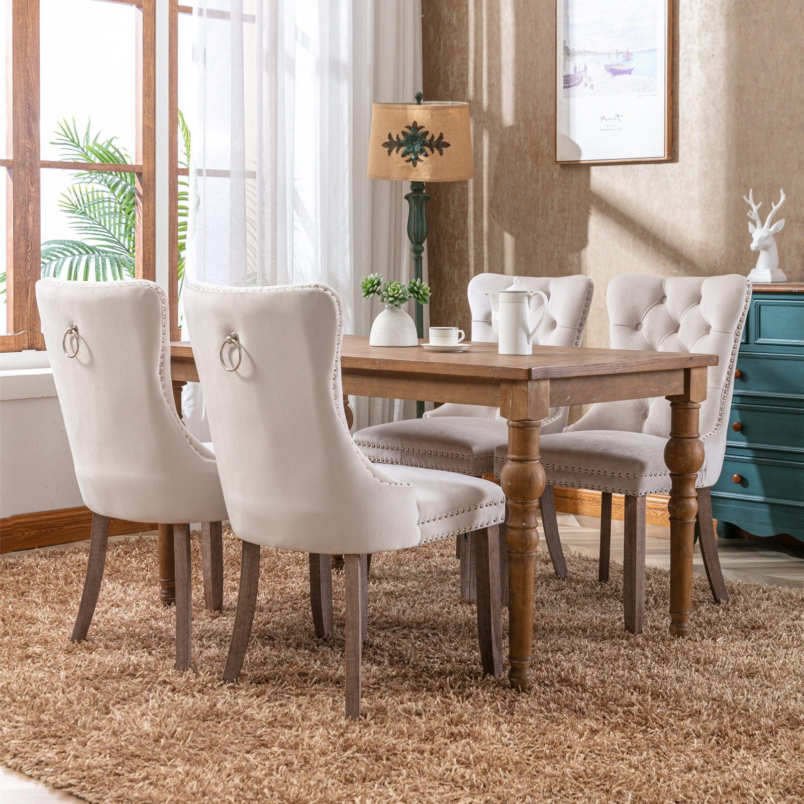 Nikki - High-End Tufted Dining Chair (Set of 2)