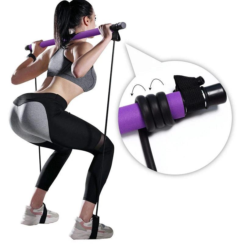 Portable Pilates Bar for Versatile Resistance Training | Elevate Your Fitness Journey!