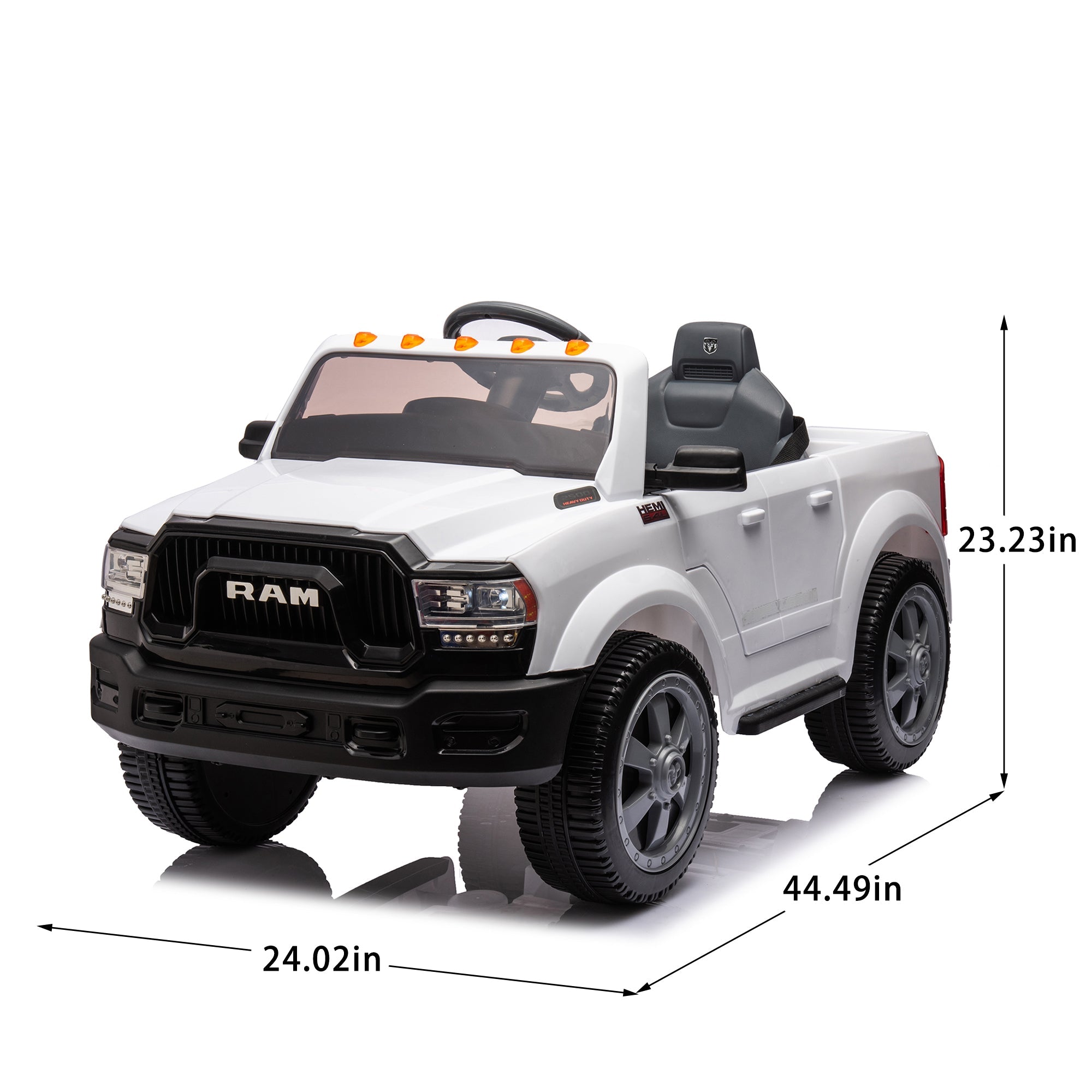 Licensed RAM 2500 12V Large Kids Ride On Electric Pickup