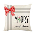 Mandotos Christmas Pillow Covers Snowflake Stamping