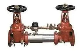 6" Double Check Detector Valve With OSY by Ames Backflows