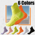 TrailBliss Women's Crew Socks - 6 Pairs Cushioned Compression, Anti-Odor & Breathable for Hiking, Running, Fitness, and Cycling