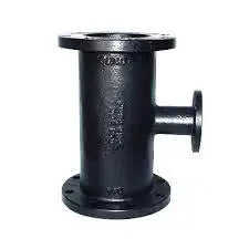 3-1/2" X 8-1/2" Black Cast Iron Red Composite Flange