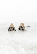 Eternal Studs in Dalmatian Jasper