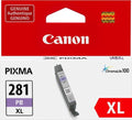 New, Pre-Owned - Canon CLI-281XL High Yield Photo Blue Ink Cartridge