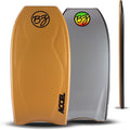BZ Bodyboards - Accel Pro Board - Crescent Tail, Slick Bulbs, Contoured Deck Cutting Edge, High Performance - Advanced Riders