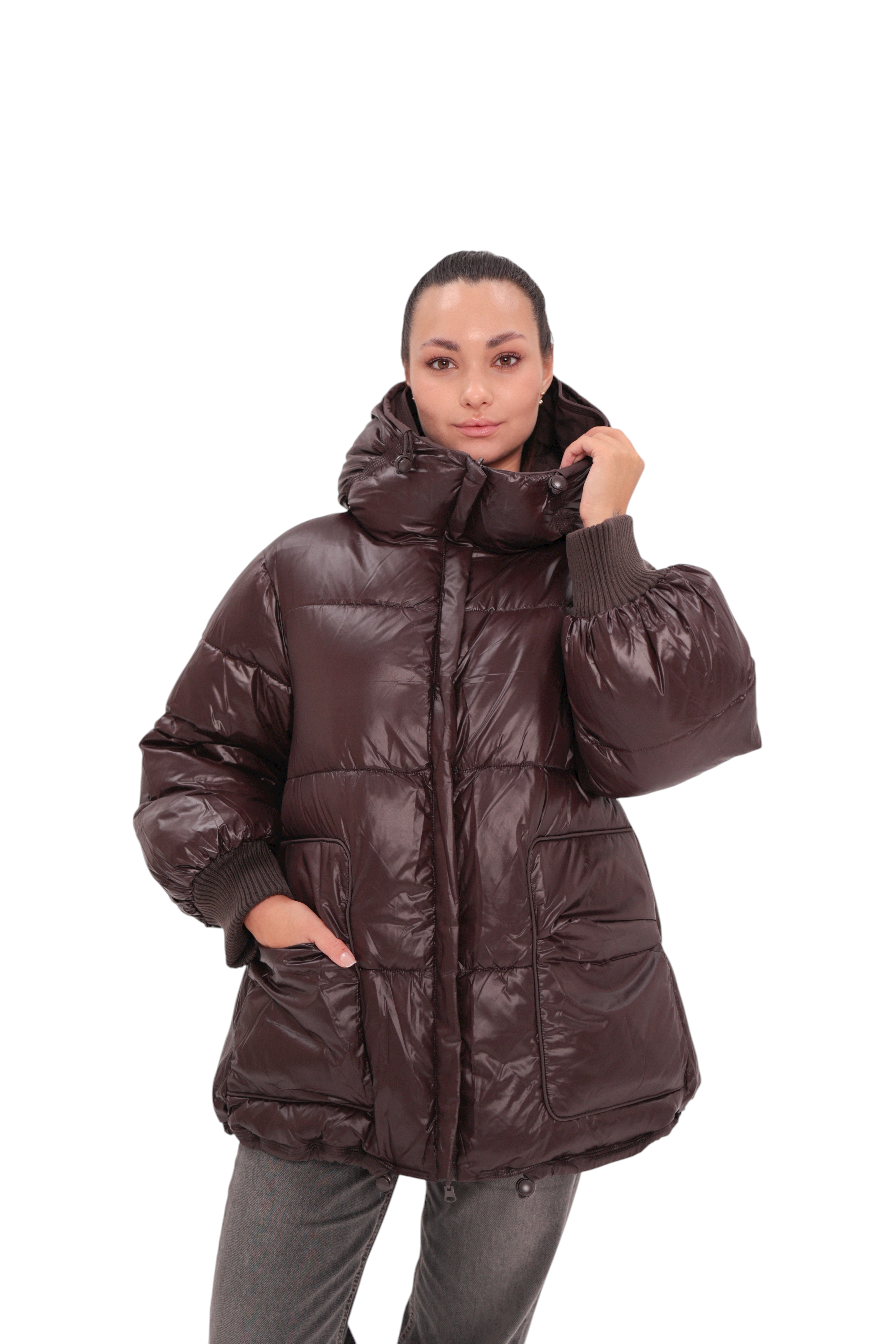 ⇆ Reversible 2 in 1 Insulated Bio-Down Winter Coat