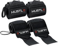 Hustle Athletics Wrist Wraps for Weightlifting – Max Wrist Support for Safe & Heavy Lifts, USPA Approved 18" & 12" Lengths, Thumb Loop Gym Straps for Powerlifting & Weight Lifting for Men and Women