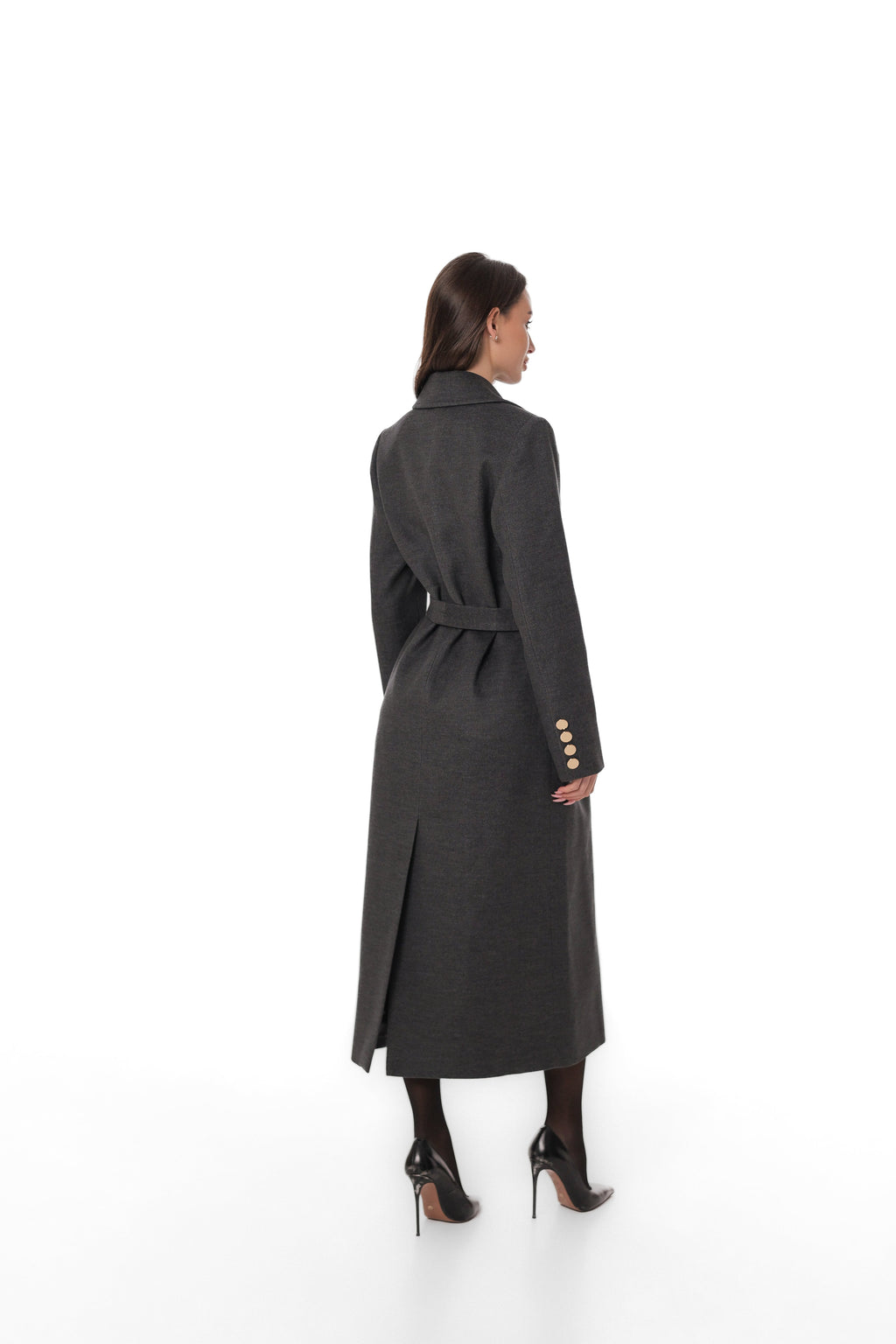 Atlas Tailored Cashmere Wool Coat