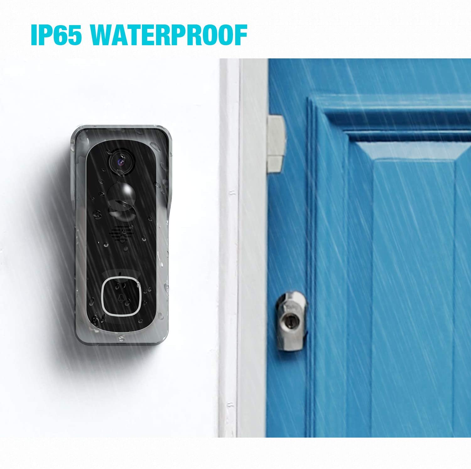 IN STOCK! Silarius SIL-DOORBELL2MPBSDB 2MP, WiFi Battery Powered Smart Doorbell Camera + Chime (Outdoor IP65), Cloudedge app , includes 32GB MicroSD card ***DISCONTINUED***
