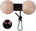 Wooden Wrist Roller and Forearm Strengthener,Grip Strength Trainer,Arm Blaster Exerciser,Strength Trainer For Fingers and Wrist.