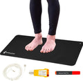 Grounding Mat for Feet, Chair & Yoga | Earthing Grounding Mat for Pain Anxiety Pain Relief, Inflammation | Spacious Grounding Pads for Sleep & Wellness | Includes Grounding Tester, Cable & Mat Tester