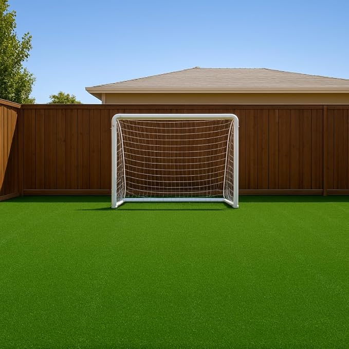 Ottomanson Artificial Turf Golf Hitting Mat 6'6" x 8' Indoor/Outdoor Waterproof Synthetic Fake Grass for Putting Practice Baseball Football Sports Gym Backyard, Custom Size 2' up to 30'