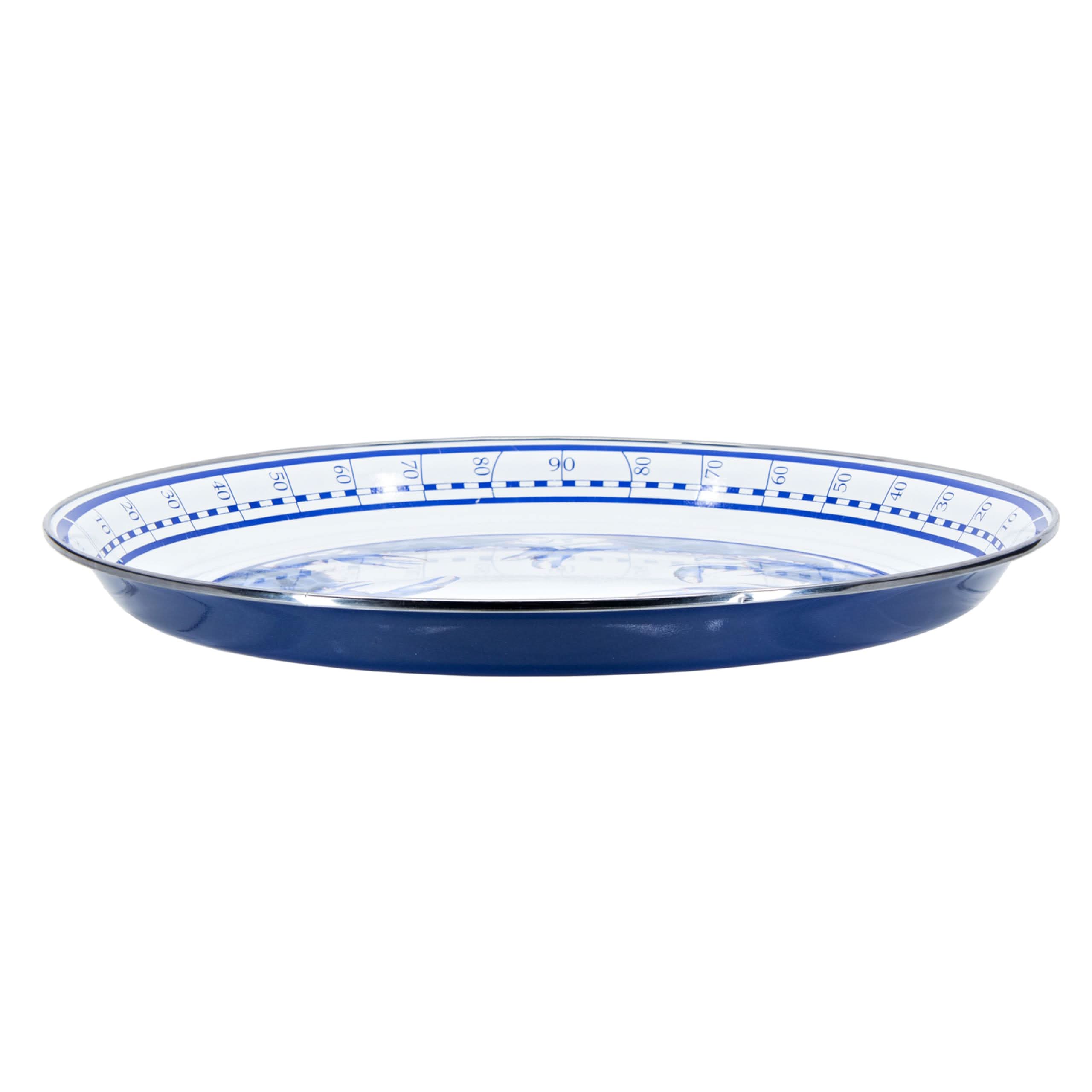 Golden Rabbit Enamelware Medium Tray
