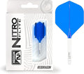 RED DRAGON Darts – Nitro Flite Integrated Flight & Shaft System – No.2 Shape and Design - Available in Short, Intermediate & Medium - Available in Variety of Colours - Professional Darts Accessories