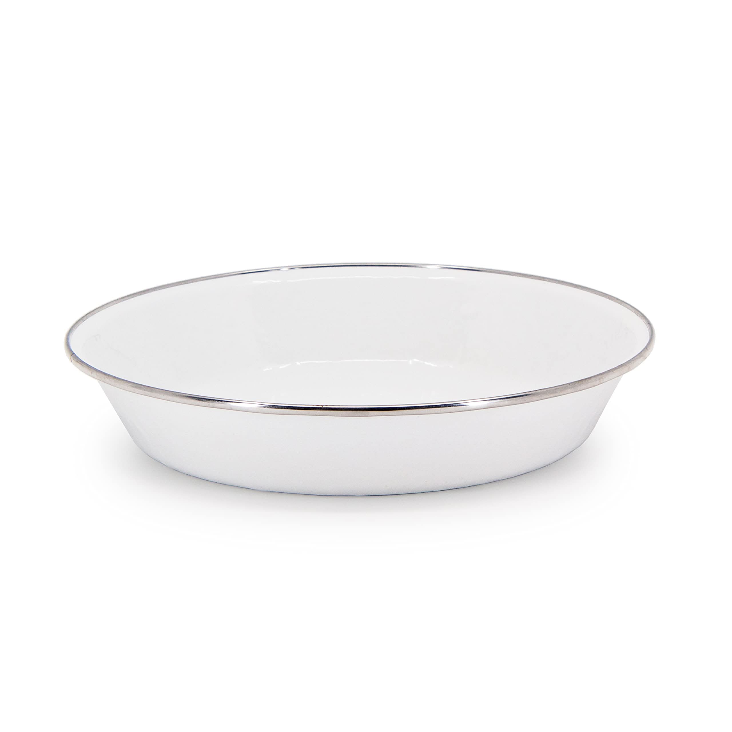 Golden Rabbit Enamelware 10" Pie Plate