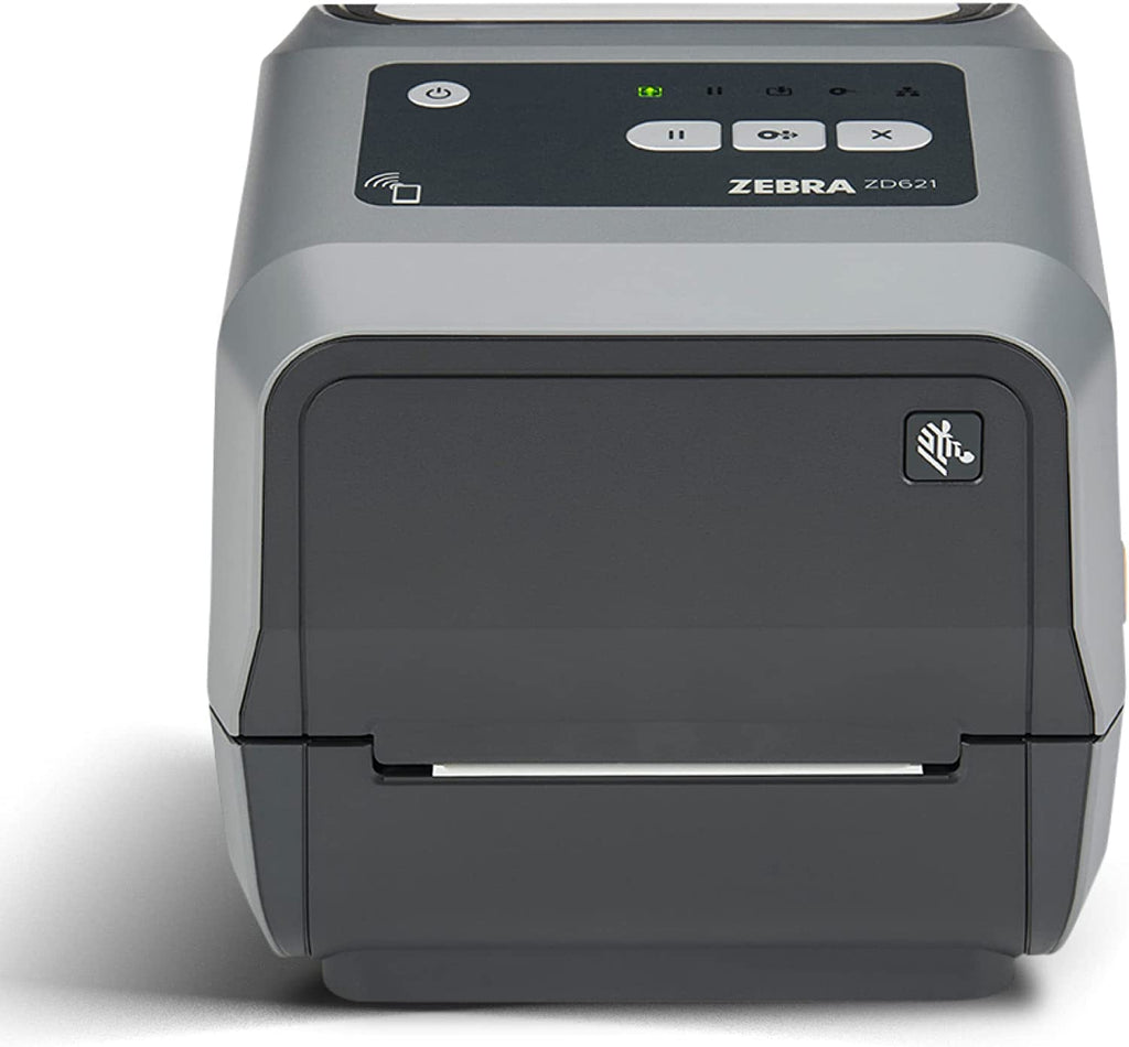 Zebra ZD621T 203DPI Thermal Transfer Label Printer USB RJ45 DB9 ZD6A042-301F00EZ