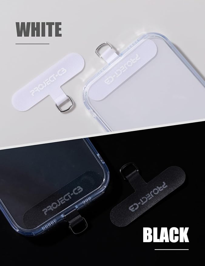 project-cb Phone Wrist Strap 1,Tether Tab 2,Phone Wristlet,Lanyard Wrist Strap,Key Holder,KeyChain,KeyRing×2(Purple)