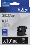 New, Pre-Owned - Brother LC101 Black Ink Cartridge