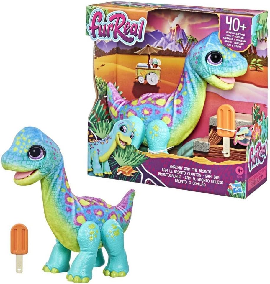 FurReal Snackin’ Sam the Bronto - 11-inch