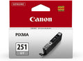 New, Pre-Owned - Canon CLI-251XL Gray Ink Cartridge