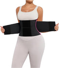 FeelinGirl Waist Trainer Belt Waist Cincher Trimmer Ab Belt Tummy Control Body Shaper with Triple Wrap Women and Men