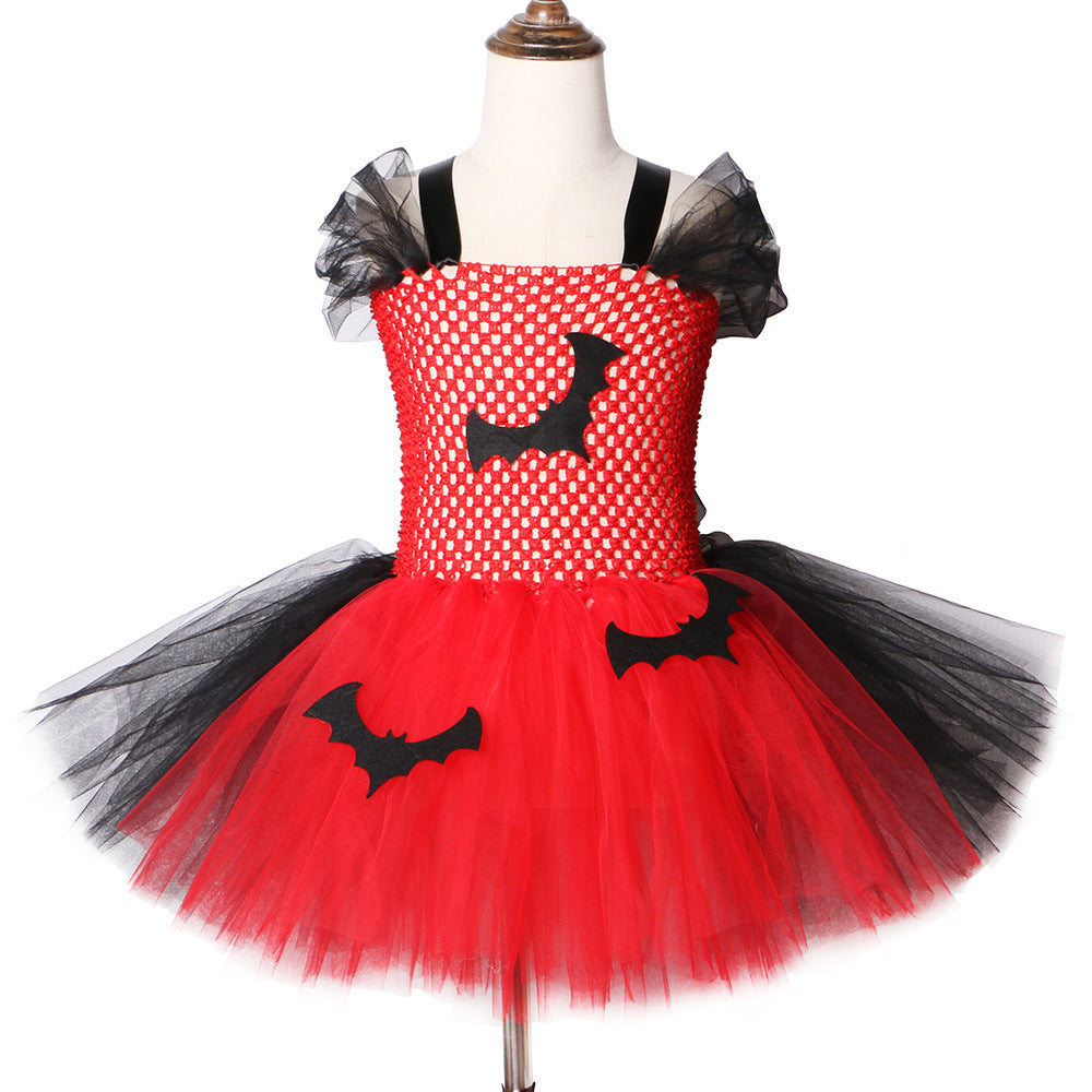 Handmade girls net yarn tutu skirt