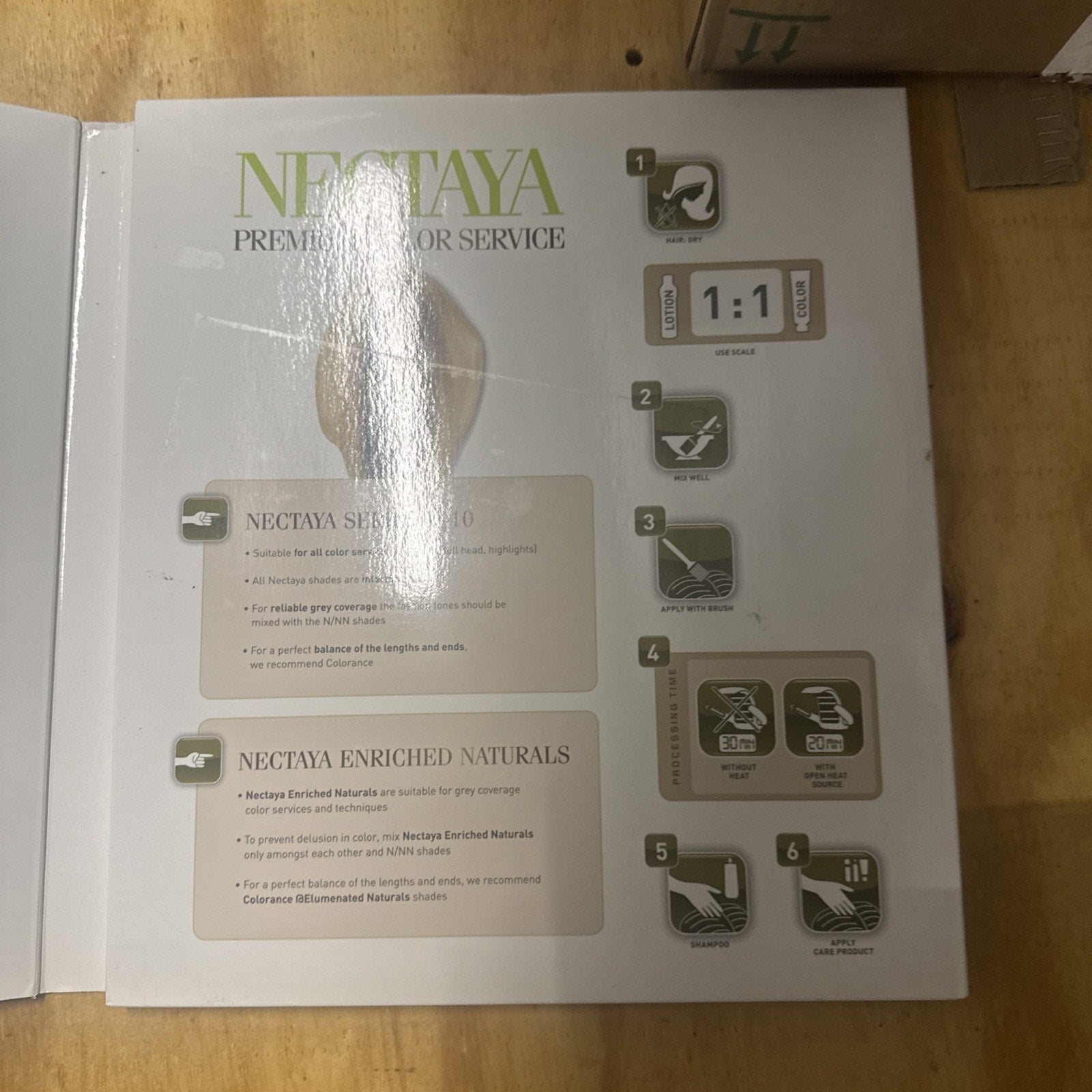 Goldwell Nectaya Color Chart Catalogue